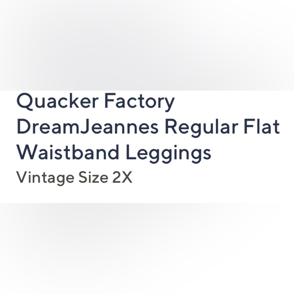 QVC’s Quacker Factory DreamJeannes Leggings / Jeans